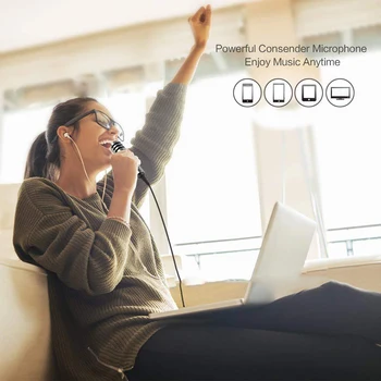 Condenser Recording Microfone Ultra-wide 3.5mm Condenser Microphone Studio Online Audio Sound Recording Mic Stand Kit
Condenser Recording Microfone Ultra-wide 3.5mm Condenser Microphone Studio Online Audio Sound Recording Mic Stand Kit