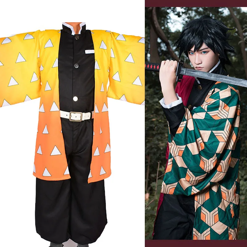 Demon Slayer Tomioka Giyuu Cosplay Costume Anime Kimetsu No Yaiba Zenitsu Agatsuma Cosplay Kimono Outfit Cosplay Wigs Wholesale
Demon Slayer Tomioka Giyuu Cosplay Costume Anime Kimetsu No Yaiba Zenitsu Agatsuma Cosplay Kimono Outfit Cosplay Wigs Wholesale