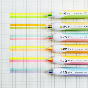 2 Line Color Highlighter Pen Fluorescent Marker Spot Liner for Drawing Highlighting Paint Office School Student Journal F457
2 Line Color Highlighter Pen Fluorescent Marker Spot Liner for Drawing Highlighting Paint Office School Student Journal F457