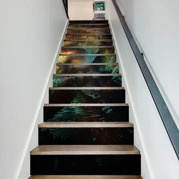 13 Pcs Stair Sticker Picture Abstract Beautiful Paper Self Adhesive Decal PVC Waterproof 3D Print Art Home Decor for Living Room
13 Pcs Stair Sticker Picture Abstract Beautiful Paper Self Adhesive Decal PVC Waterproof 3D Print Art Home Decor for Living Room