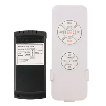 Universal Wireless Remote Control Ceiling Fan Lamp Controller Kit Intelligent Timing Switch for Home Hotel Office (NO Battery)
Universal Wireless Remote Control Ceiling Fan Lamp Controller Kit Intelligent Timing Switch for Home Hotel Office (NO Battery)