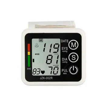 Electronic Blood Pressure Monitor Jzk002R Wrist Home Electronic Measuring Blood Pressure Meter
Electronic Blood Pressure Monitor Jzk002R Wrist Home Electronic Measuring Blood Pressure Meter