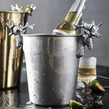 3L Stainless Steel Ice Bucket High-end Stable Barrelwith Removable Handle For Families Hotels Bars Cafes Hotels
3L Stainless Steel Ice Bucket High-end Stable Barrelwith Removable Handle For Families Hotels Bars Cafes Hotels