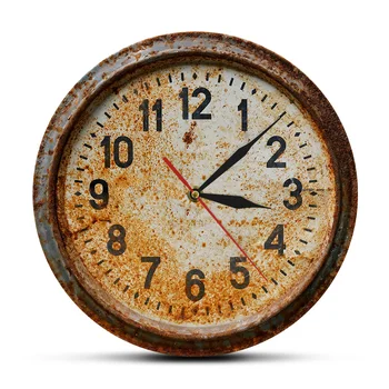 Retro Rusty Old Wall Clock 3D illusion Printed Acrylic Wall Clock Living Room Primitive Timepiece Art Decor Hanging Wall Watch
Retro Rusty Old Wall Clock 3D illusion Printed Acrylic Wall Clock Living Room Primitive Timepiece Art Decor Hanging Wall Watch