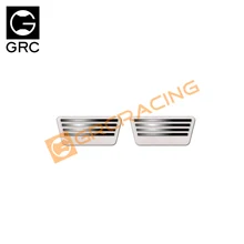 

Stainless steel radiator grille, car shell rear lever pedal metal trim, for 1 / 10rc traxxas trx6 g63 trx4 G500 car accessories