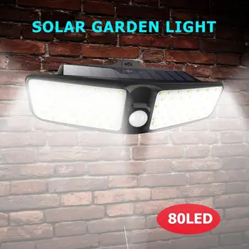Outdoor 80LED Solar Power Motion Sensor Easy Install Stable performance Transparent PC Wall Lamp Double-sided Garden Yard Light
Outdoor 80LED Solar Power Motion Sensor Easy Install Stable performance Transparent PC Wall Lamp Double-sided Garden Yard Light