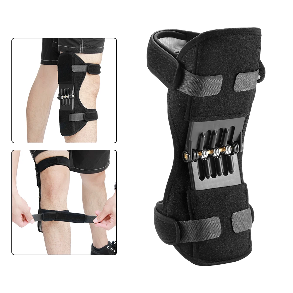 Joint Support Knee Pads Breathable Non-Slip Power Lift Joint Knee Pads Powerful Rebound Spring Force Knee Booster Leg Protector
Joint Support Knee Pads Breathable Non-Slip Power Lift Joint Knee Pads Powerful Rebound Spring Force Knee Booster Leg Protector