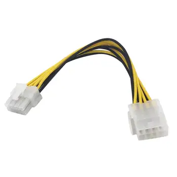 Yuanlin Yellow Computer Power Supply Cable Power Male to Female Conversion Adapter Cable for CPU Motherboard Cabode alimentação
Yuanlin Yellow Computer Power Supply Cable Power Male to Female Conversion Adapter Cable for CPU Motherboard Cabode alimentação