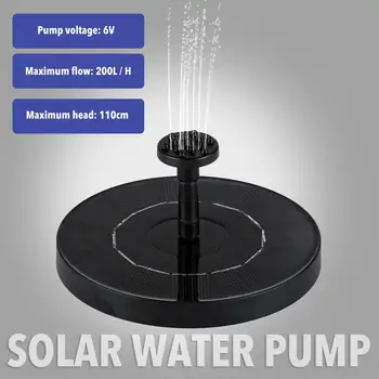 Mini Solar Power Water Fountain Garden Pool Pond 30-45cm Outdoor Solar Panel Bird Bath Floating Water Fountain Pump Garden Decor
Mini Solar Power Water Fountain Garden Pool Pond 30-45cm Outdoor Solar Panel Bird Bath Floating Water Fountain Pump Garden Decor