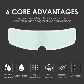Anti Fog Film for Motorcycle Helmet Visor Nano Coating Fog Resistant Film Motorcycle Accessories Generic
Anti Fog Film for Motorcycle Helmet Visor Nano Coating Fog Resistant Film Motorcycle Accessories Generic