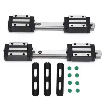 HG15 Miniature Rail Guide Slide Linear Block Carriage CNC Tool 20/30/40/50cm
HG15 Miniature Rail Guide Slide Linear Block Carriage CNC Tool 20/30/40/50cm