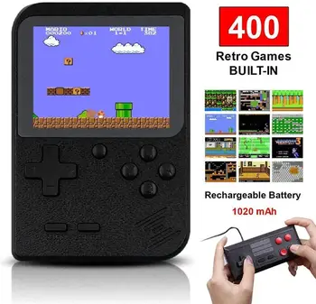 Portable Mini Retro Game Console Handheld Game Player 3.0 Inch 400 Games IN 1 Pocket Game Console
Portable Mini Retro Game Console Handheld Game Player 3.0 Inch 400 Games IN 1 Pocket Game Console