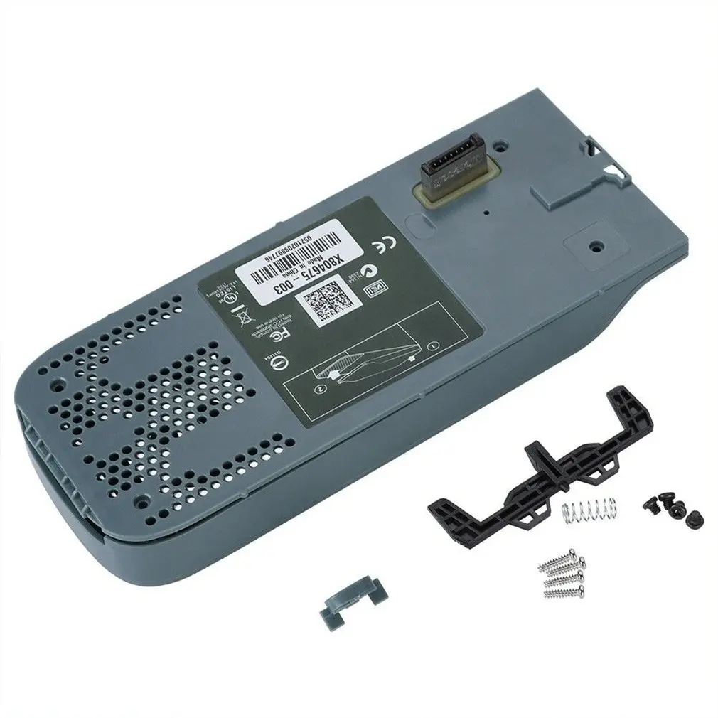 Hard Disk Drive HDD Enclosure Case Shell for Xbox 360 2.5" Hard Drive Durable Game machine repair replacement parts
Hard Disk Drive HDD Enclosure Case Shell for Xbox 360 2.5" Hard Drive Durable Game machine repair replacement parts