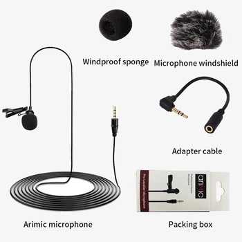 Ulanzi AriMic 6m Dual-Head Lavalier Lapel Clip-on Microphone for Lecture or Interview for Smartphone Mobile phone and Tablets
Ulanzi AriMic 6m Dual-Head Lavalier Lapel Clip-on Microphone for Lecture or Interview for Smartphone Mobile phone and Tablets