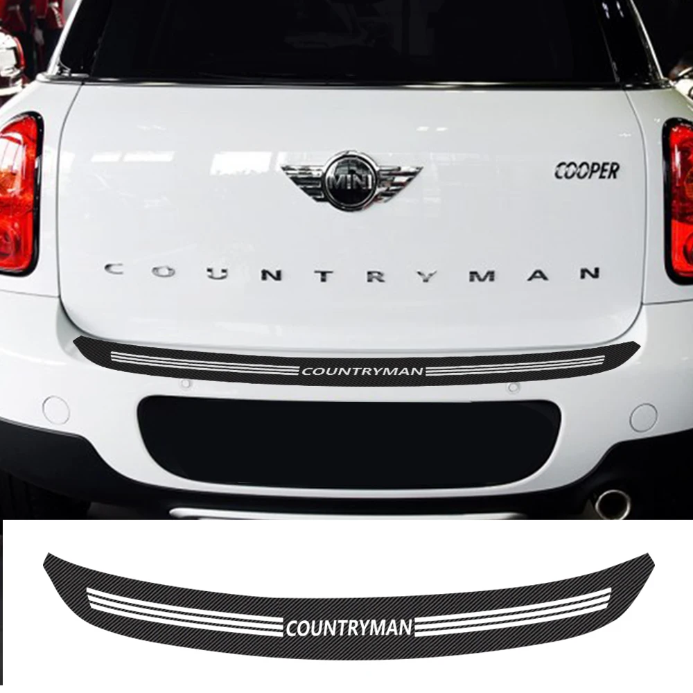 Car rear bumper Trunk load edge Protector Guard Trim Sticker DIY Carbon Fiber MINI Cooper countryman R60 Car Tuning Accessories
Car rear bumper Trunk load edge Protector Guard Trim Sticker DIY Carbon Fiber MINI Cooper countryman R60 Car Tuning Accessories