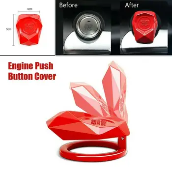 1PCS Car Ignition Switch Decorative Ring One-click Start Stop Decoration Sticker Start Stop Engine Push Button Protective Cover
1PCS Car Ignition Switch Decorative Ring One-click Start Stop Decoration Sticker Start Stop Engine Push Button Protective Cover