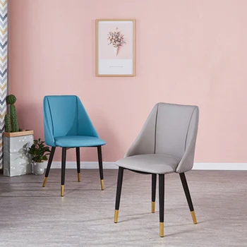 Nordic INS Metal PU Chair Restaurant Dining Chair Restaurant Office Meeting Computer Chair Family Bedroom Learning Lounge Chair
Nordic INS Metal PU Chair Restaurant Dining Chair Restaurant Office Meeting Computer Chair Family Bedroom Learning Lounge Chair