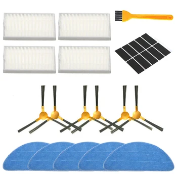26pcs Detachable Filter Mop Cloth Main Side Brushes Kit Cleaning Tools For Proscenic 800T Vacuum Cleaner Accessories
26pcs Detachable Filter Mop Cloth Main Side Brushes Kit Cleaning Tools For Proscenic 800T Vacuum Cleaner Accessories