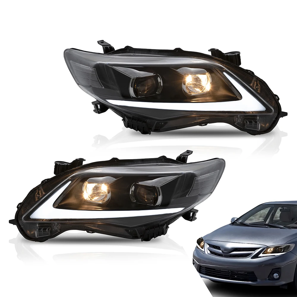 Headlamp Assembly for Toyota COROLLA 2011 2012 2013 Headlight Full LED with DRL Turn Signal Light Car Accessories
Headlamp Assembly for Toyota COROLLA 2011 2012 2013 Headlight Full LED with DRL Turn Signal Light Car Accessories