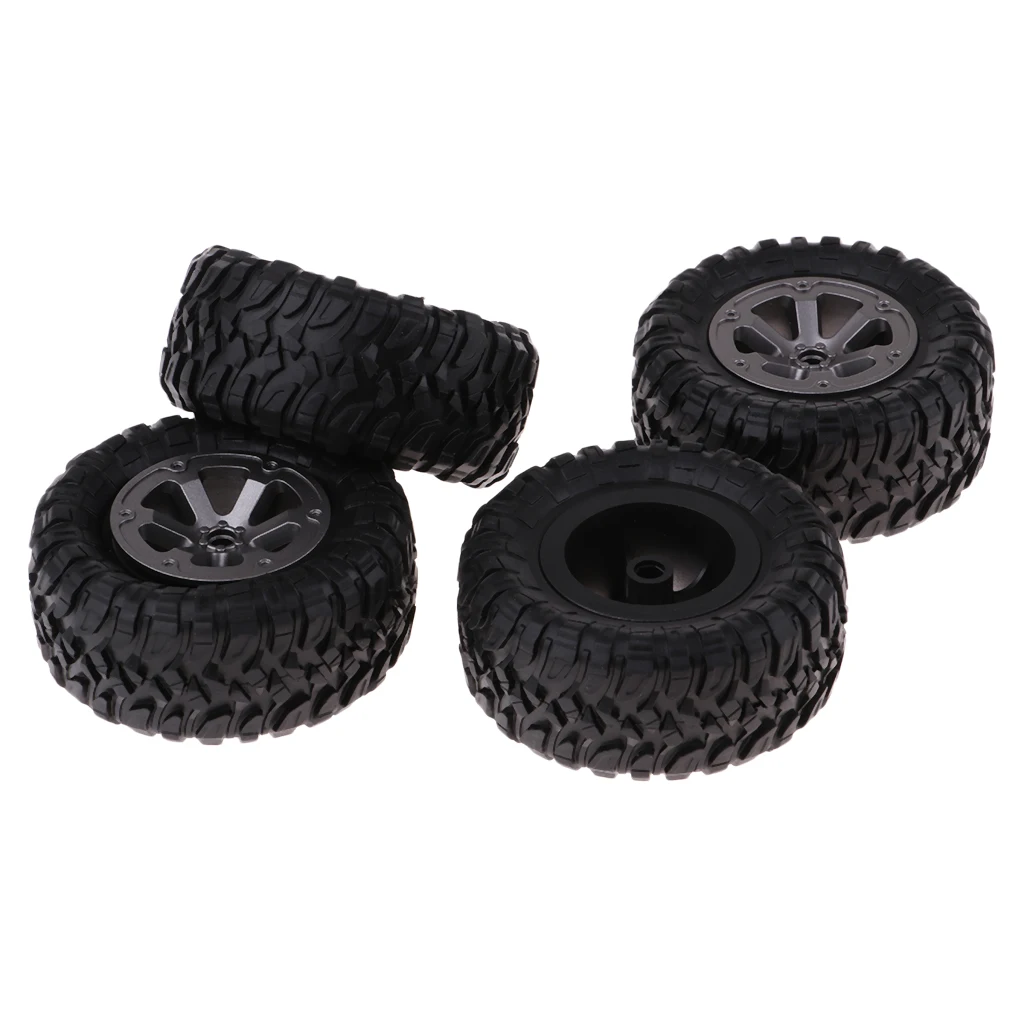 4Pcs/Set 73mm Rubber Wheel Tire Tyres for WPL Military Truck RC Car Upgrade Part DIY Accessories 4Pcs/Set 73mm Rubber Wheel Tire Tyres for WPL Military Truck RC Car Upgrade Part DIY Accessories