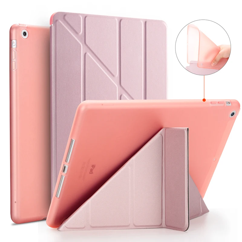 new For iPad 9.7 2017 Silicone Smart Cover Soft TPU Back Protective Case for iPad 2018 6th 7th Generation cover A1822 A1823 case
new For iPad 9.7 2017 Silicone Smart Cover Soft TPU Back Protective Case for iPad 2018 6th 7th Generation cover A1822 A1823 case