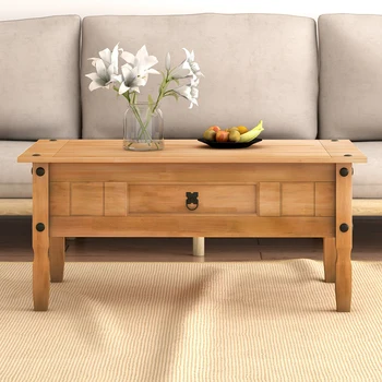 Panana Natural style Ancient wax Coffee Table with 1 Drawer Solid Pine Wood Living room Stand Fast shipping
Panana Natural style Ancient wax Coffee Table with 1 Drawer Solid Pine Wood Living room Stand Fast shipping