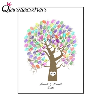 Qianxiaozhen Personalized Custom Tree Fingerprint Wedding Guest Book Wedding Decoration Mariage Gastenboek Decoracion
Qianxiaozhen Personalized Custom Tree Fingerprint Wedding Guest Book Wedding Decoration Mariage Gastenboek Decoracion