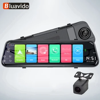 Bluavido 4G Android 8.1 Dash Camera 10 Inch Rear view Mirror GPS Navigation FHD 1080P Car DVR video registrator WiFi Recorder
Bluavido 4G Android 8.1 Dash Camera 10 Inch Rear view Mirror GPS Navigation FHD 1080P Car DVR video registrator WiFi Recorder