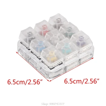 9 Key Caps Testing Tool Gateron MX Switches Keyboard Tester Kit G Shaft Clear Keycaps Sampler PCB Keyboard S25 20 Dropship
9 Key Caps Testing Tool Gateron MX Switches Keyboard Tester Kit G Shaft Clear Keycaps Sampler PCB Keyboard S25 20 Dropship