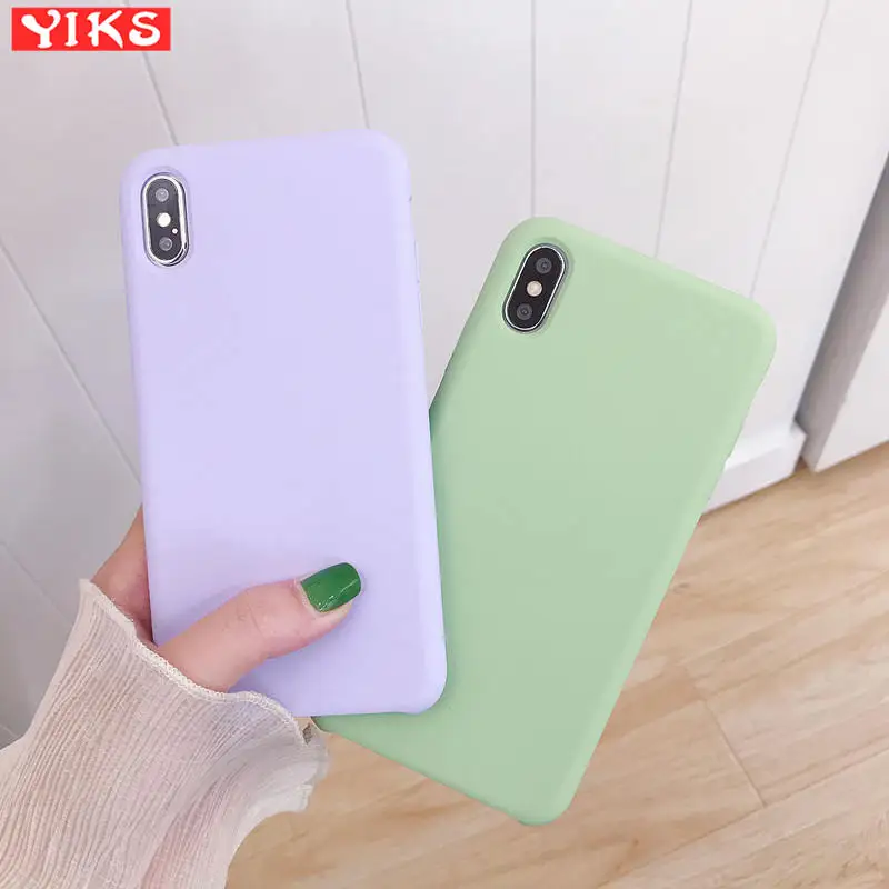 Candy Color Silicone Couples Back Case For iPhone X XS 11 Pro Max XR 6 6S 7 8 Plus Cover For iPhone 5 5S SE Coque Solid Color
Candy Color Silicone Couples Back Case For iPhone X XS 11 Pro Max XR 6 6S 7 8 Plus Cover For iPhone 5 5S SE Coque Solid Color