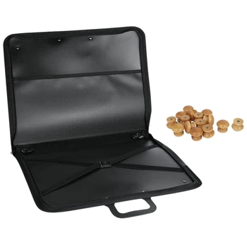 15Pcs Cupboard Drawer Round Shaped Wooden Pull Knob Beige & 1x Black Portfolio Waterproof Black Case Folder Bag
15Pcs Cupboard Drawer Round Shaped Wooden Pull Knob Beige & 1x Black Portfolio Waterproof Black Case Folder Bag