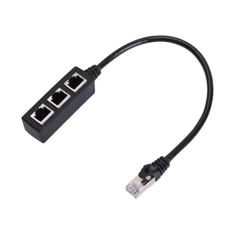 RJ45 Connector Ethernet Cable Splitter 1 Male To 3 Female Port LAN Network Plug RJ45 Adapter Ethernet Network Cable Accessories
RJ45 Connector Ethernet Cable Splitter 1 Male To 3 Female Port LAN Network Plug RJ45 Adapter Ethernet Network Cable Accessories