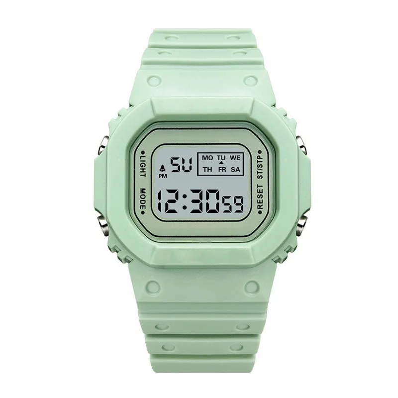 2020 New Multifunction Electronic Sport Woman Watch Silicone Student Square Electronic Watch Big Dial Clock relogios femininos
2020 New Multifunction Electronic Sport Woman Watch Silicone Student Square Electronic Watch Big Dial Clock relogios femininos