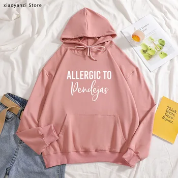 Allergic To Pendejas Print Women hoodies Cotton Casual Funny sweatshirts For Lady pullovers Hipster hoodies new-648 
Allergic To Pendejas Print Women hoodies Cotton Casual Funny sweatshirts For Lady pullovers Hipster hoodies new-648