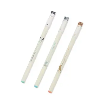 3pcs/lot Kawaii animal series gel pen Cute cat pens Office School Stationery Supplies For Writting S2O7
3pcs/lot Kawaii animal series gel pen Cute cat pens Office School Stationery Supplies For Writting S2O7