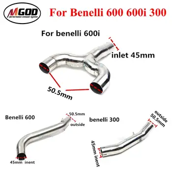 Exhaust Slip-On Middle Link Pipe Motorcycle System Stainless Steel Conect Tube For Benelli BN 600 BN600 BJ600 TNT600 BJ300 300
Exhaust Slip-On Middle Link Pipe Motorcycle System Stainless Steel Conect Tube For Benelli BN 600 BN600 BJ600 TNT600 BJ300 300