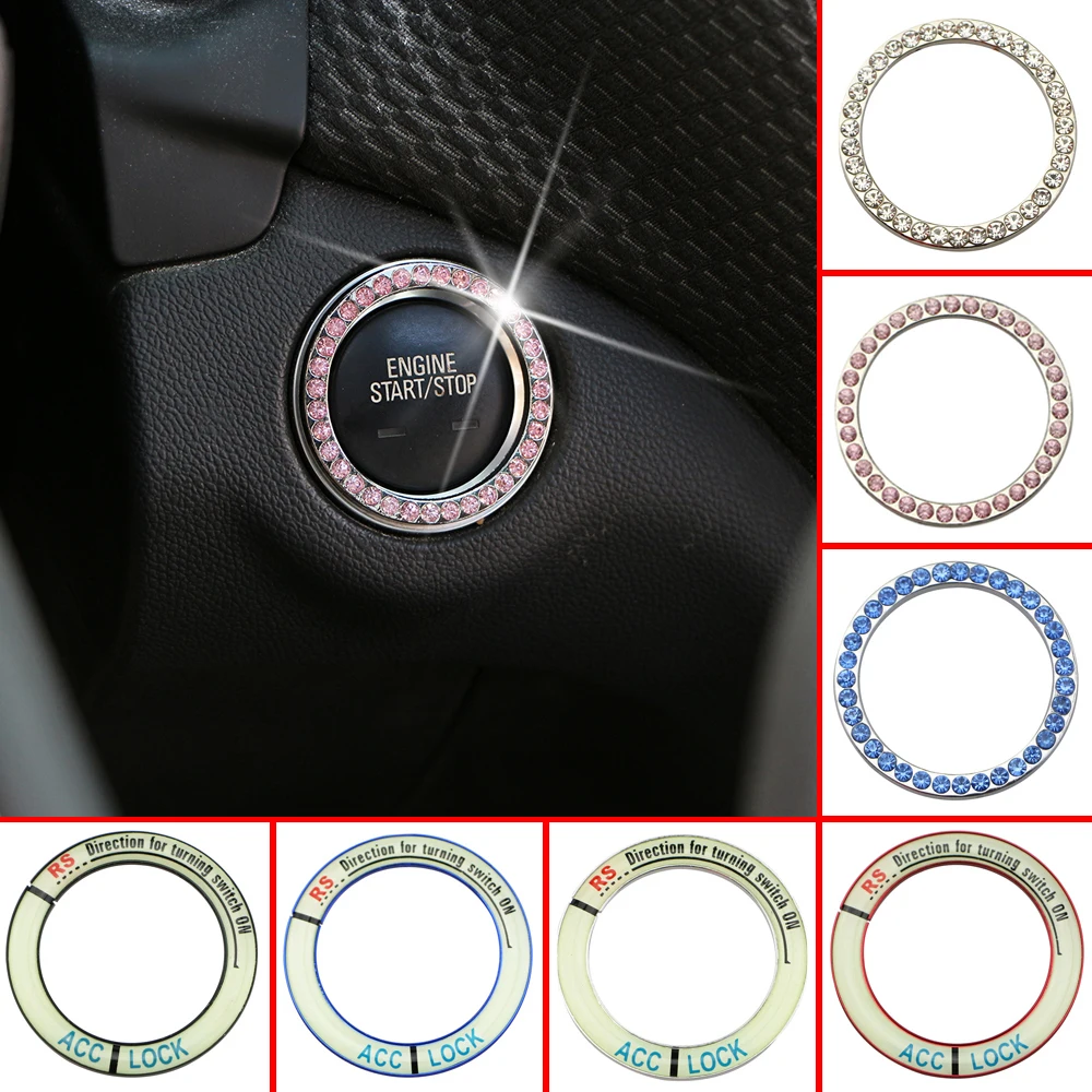 Lumiuous Car Engine Start Stop Ignition Key Ring for Ford Focus 2 3 4 MK2 MK3 MK4 2005 - 2017 ST Mondeo Fusion 2013 Car Styling
Lumiuous Car Engine Start Stop Ignition Key Ring for Ford Focus 2 3 4 MK2 MK3 MK4 2005 - 2017 ST Mondeo Fusion 2013 Car Styling