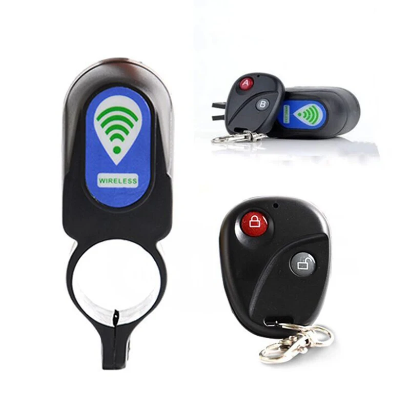 Bicycle Remote Control Alarm Super Noisy Burglar Alarm Lock Mountain Bike Practical Tools Black
Bicycle Remote Control Alarm Super Noisy Burglar Alarm Lock Mountain Bike Practical Tools Black