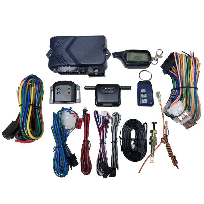 Russian Version Two Way Car Alarm System With Engine Start LCD Remote Control Key Case 2-Way Security Anti-Theft Device For B9
Russian Version Two Way Car Alarm System With Engine Start LCD Remote Control Key Case 2-Way Security Anti-Theft Device For B9