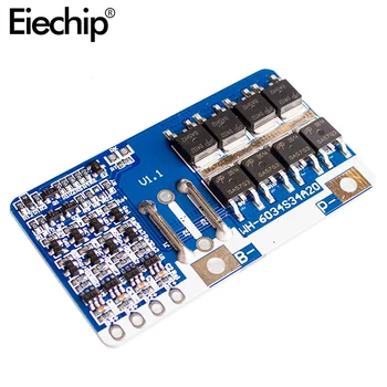 4S 20A 14.8V Li-ion Lithium Battery 18650 Charger PCB BMS PCM Battery Protection Board 18650 For Lithium LicoO2 Limn2O4 Battery
4S 20A 14.8V Li-ion Lithium Battery 18650 Charger PCB BMS PCM Battery Protection Board 18650 For Lithium LicoO2 Limn2O4 Battery