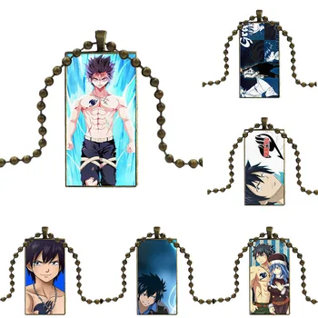 For Unisex Glass Cabochon Jewelry Steel Color With Long Pendant Choker Rectangle Necklace Awesome Cartoon Fairy Tail Gray
For Unisex Glass Cabochon Jewelry Steel Color With Long Pendant Choker Rectangle Necklace Awesome Cartoon Fairy Tail Gray
