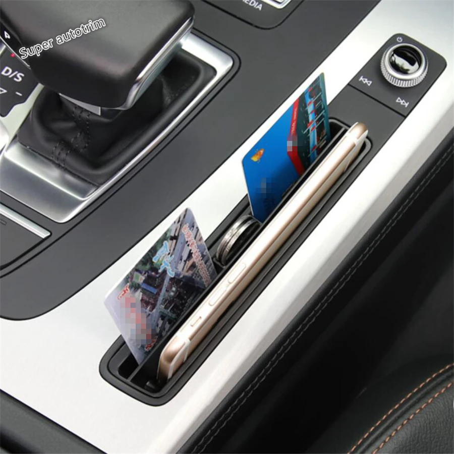Lapetus Center Control Card Container Bank Card Cover Trim 1 Pcs Fit For Audi Q5 2018 2019 Accessories Interior Plastic Black
Lapetus Center Control Card Container Bank Card Cover Trim 1 Pcs Fit For Audi Q5 2018 2019 Accessories Interior Plastic Black