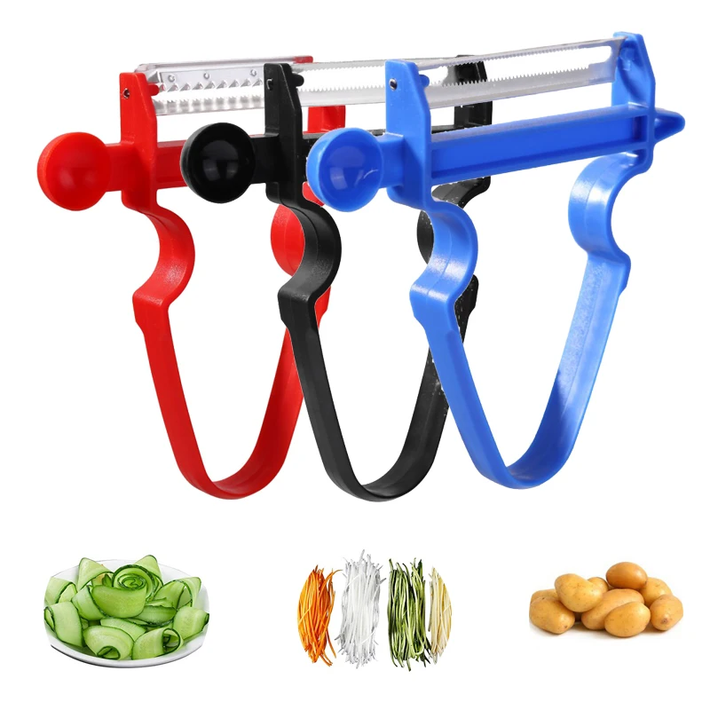 3PCS Slicer Shredders Peeler Cutter Multi Peel Stainless Steel Blade Magic Trio Peeler Set Kitchen Tools Accessories
3PCS Slicer Shredders Peeler Cutter Multi Peel Stainless Steel Blade Magic Trio Peeler Set Kitchen Tools Accessories
