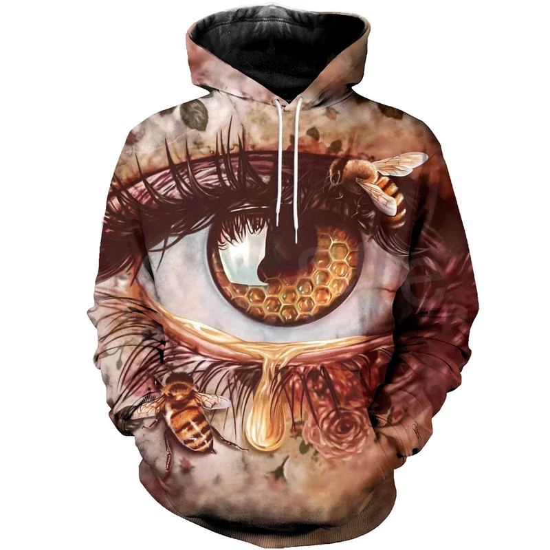 Tessffel Bee Honeybee Animal Cartoon Colorful Funny Tracksuit Men Women New Fashion 3DPrint Sweatshirts/Hoodie/shirts/Jacket S-9
Tessffel Bee Honeybee Animal Cartoon Colorful Funny Tracksuit Men Women New Fashion 3DPrint Sweatshirts/Hoodie/shirts/Jacket S-9