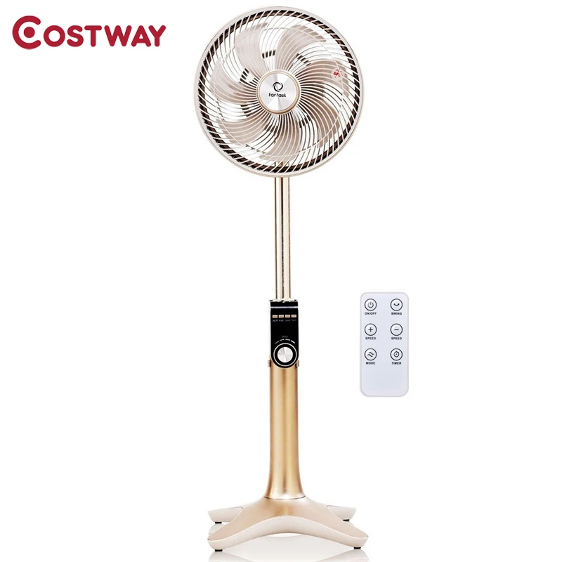 Costway High Quality 10" 24-Speed 3 Mode Height Adjustable Remote Control Pedestal Fan with 12-inch Oscillating Head EP23435
Costway High Quality 10" 24-Speed 3 Mode Height Adjustable Remote Control Pedestal Fan with 12-inch Oscillating Head EP23435