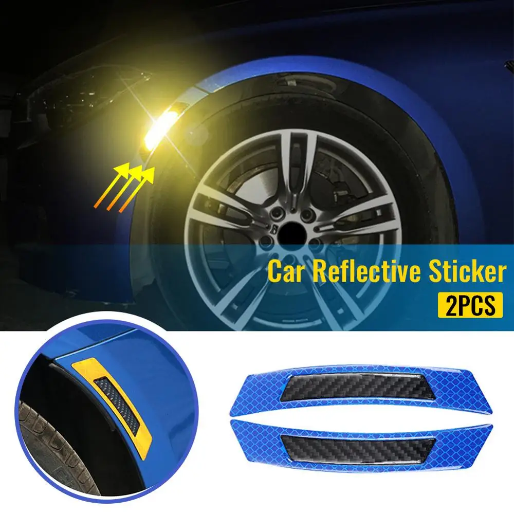 2Pcs/Set Car Reflective Safety Warning Strip Tape Car Bumper Reflective Strips Secure Reflector Stickers Decals 16.8*3.2cm
2Pcs/Set Car Reflective Safety Warning Strip Tape Car Bumper Reflective Strips Secure Reflector Stickers Decals 16.8*3.2cm