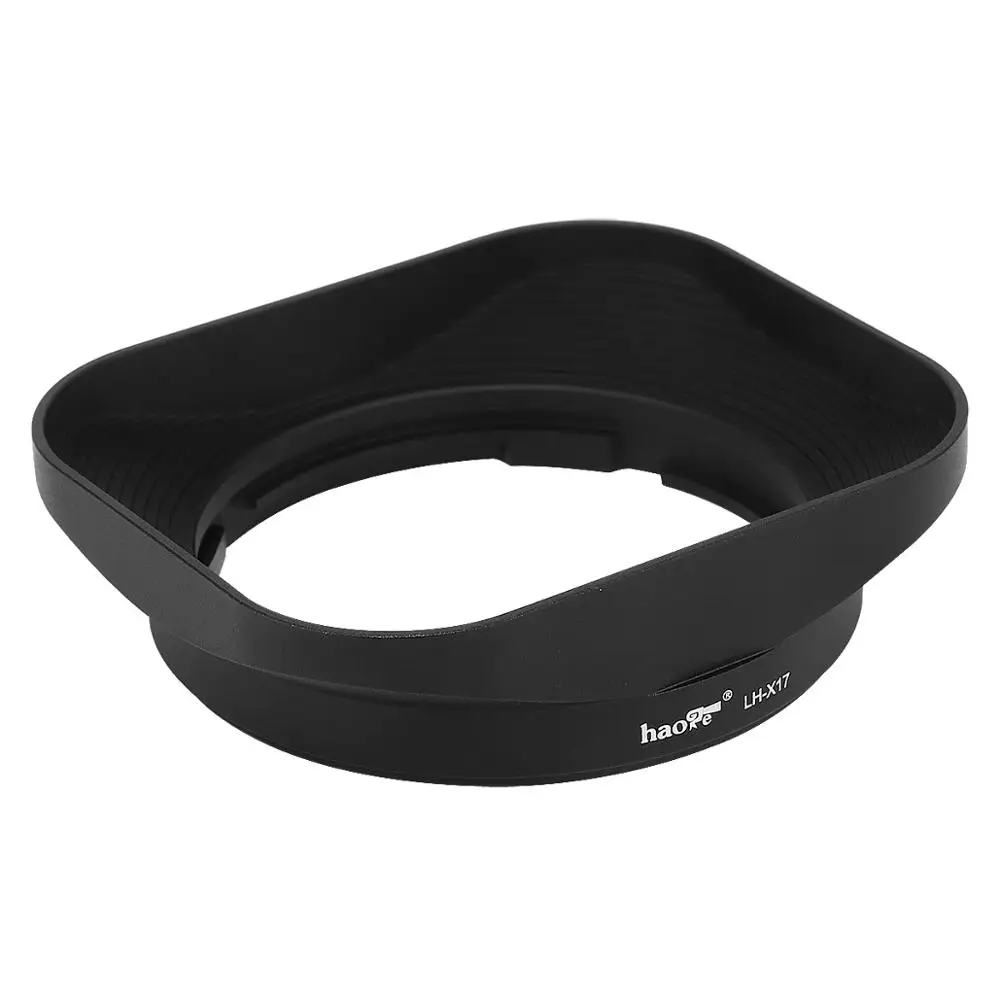 Haoge LH-X17 Square Metal Lens Hood for Fuji XF 16mm F2.8 R WR Lens on X-Pro2 X-Pro1 X-T2 X-T1 X-T20 X-T10 X-E2S X-A5 X-A20 X-E3
Haoge LH-X17 Square Metal Lens Hood for Fuji XF 16mm F2.8 R WR Lens on X-Pro2 X-Pro1 X-T2 X-T1 X-T20 X-T10 X-E2S X-A5 X-A20 X-E3