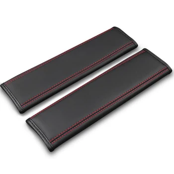 Car Safety Belt Interior Cushion, Soft Leather Car Safety Belt Cover Neck Cushion, Safety Belt Shoulder Cushion,Red 
Car Safety Belt Interior Cushion, Soft Leather Car Safety Belt Cover Neck Cushion, Safety Belt Shoulder Cushion,Red