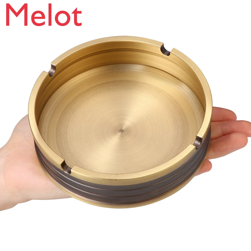 Siyou чистый Медь пепельница бытовой Гостиная анти-летучей золы офис творческая личность декоративная пепельница с крышкой
Siyou чистый Медь пепельница бытовой Гостиная анти-летучей золы офис творческая личность декоративная пепельница с крышкой