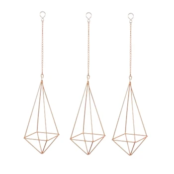 3 Pcs Hanging Air Plant Stand Geometric Flower Pot Plant Stand,Garland Hanging Chain,Suitable for Home Decoration
3 Pcs Hanging Air Plant Stand Geometric Flower Pot Plant Stand,Garland Hanging Chain,Suitable for Home Decoration